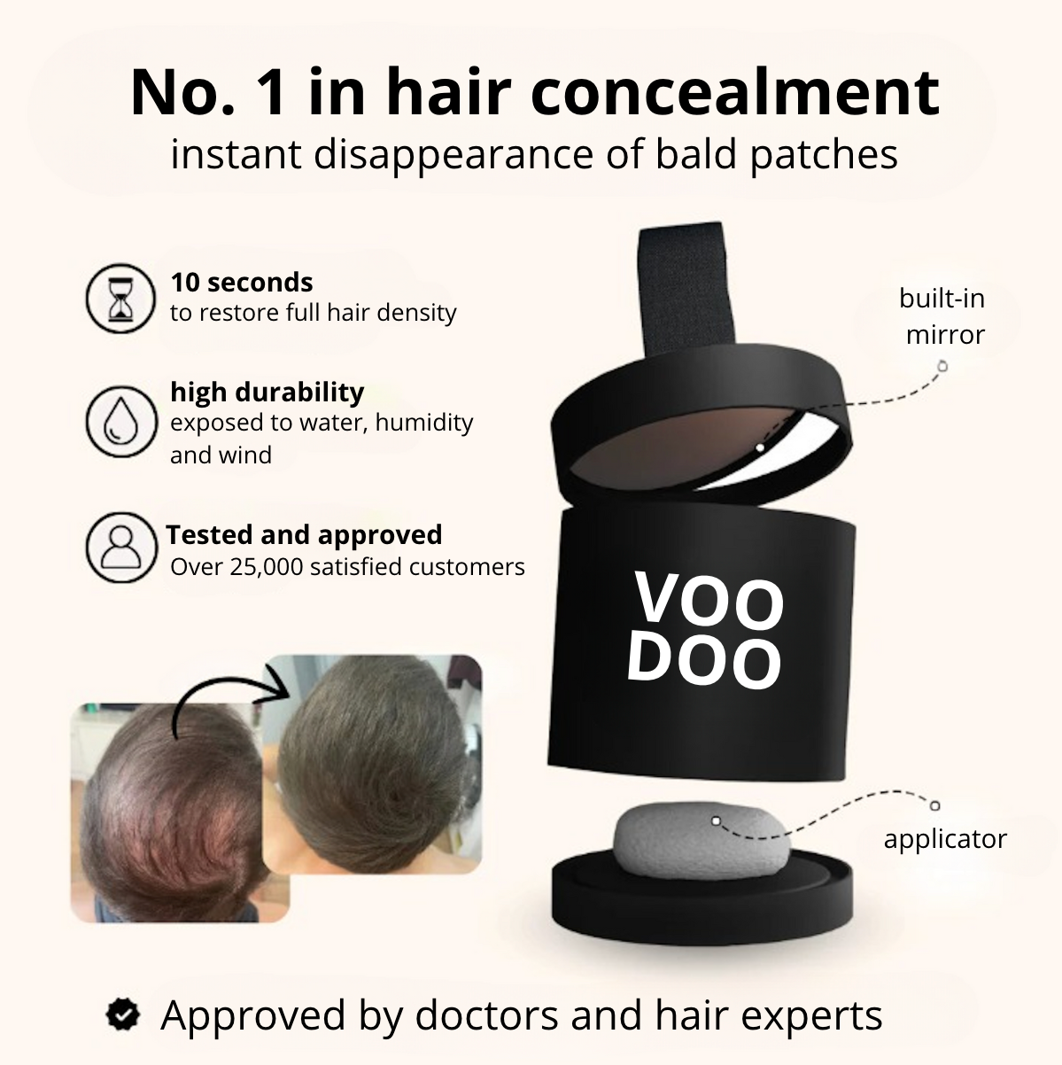 VOODOO® - HAIR CONCEALER